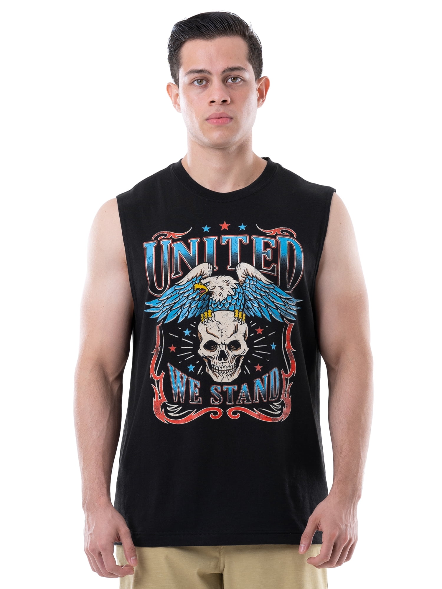 Way To Celebrate Men's Americana Graphic Muscle Tank Top, Sizes S-3XL ...