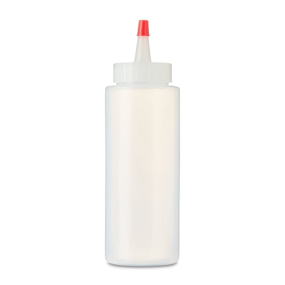 1 Count, 6 fl oz, Clear Plastic Squeeze Bottle, by Way To Celebrate