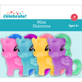 thumbnail image 1 of Way To Celebrate Plastic Unicorns, 4 pieces, 1 of 6