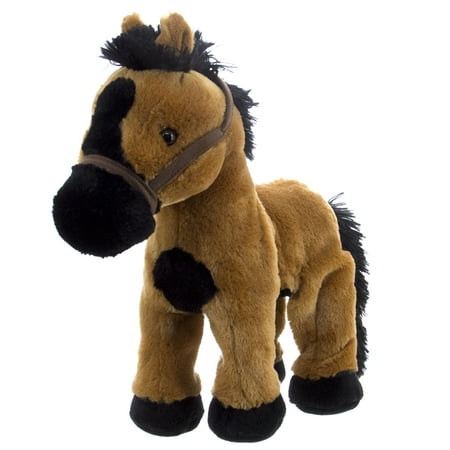 Way To Celebrate Plush Animated Galloping Pony-Tan color, Style May Vary