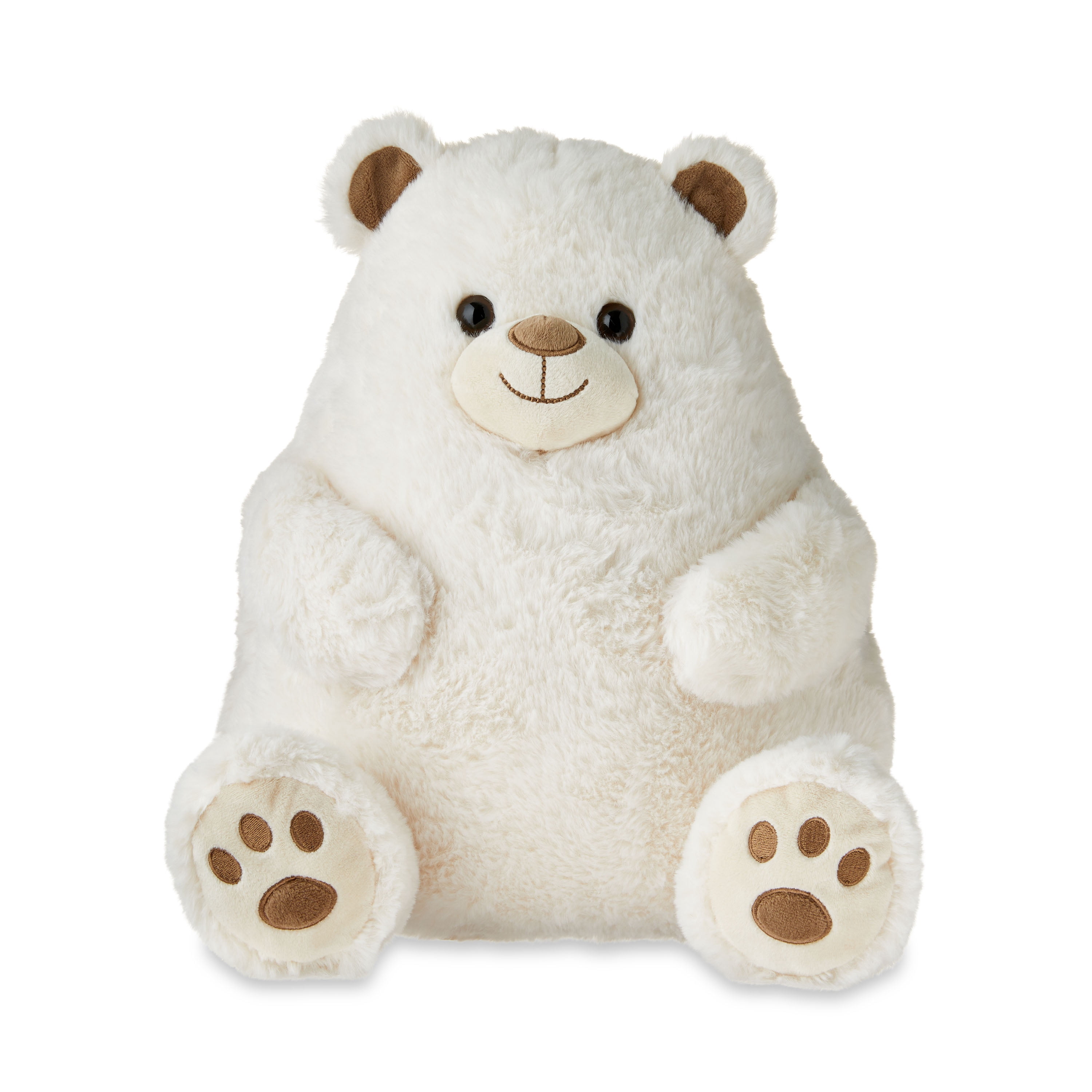 Valentine's Day White Bear Eco Plush, by Way To Celebrate