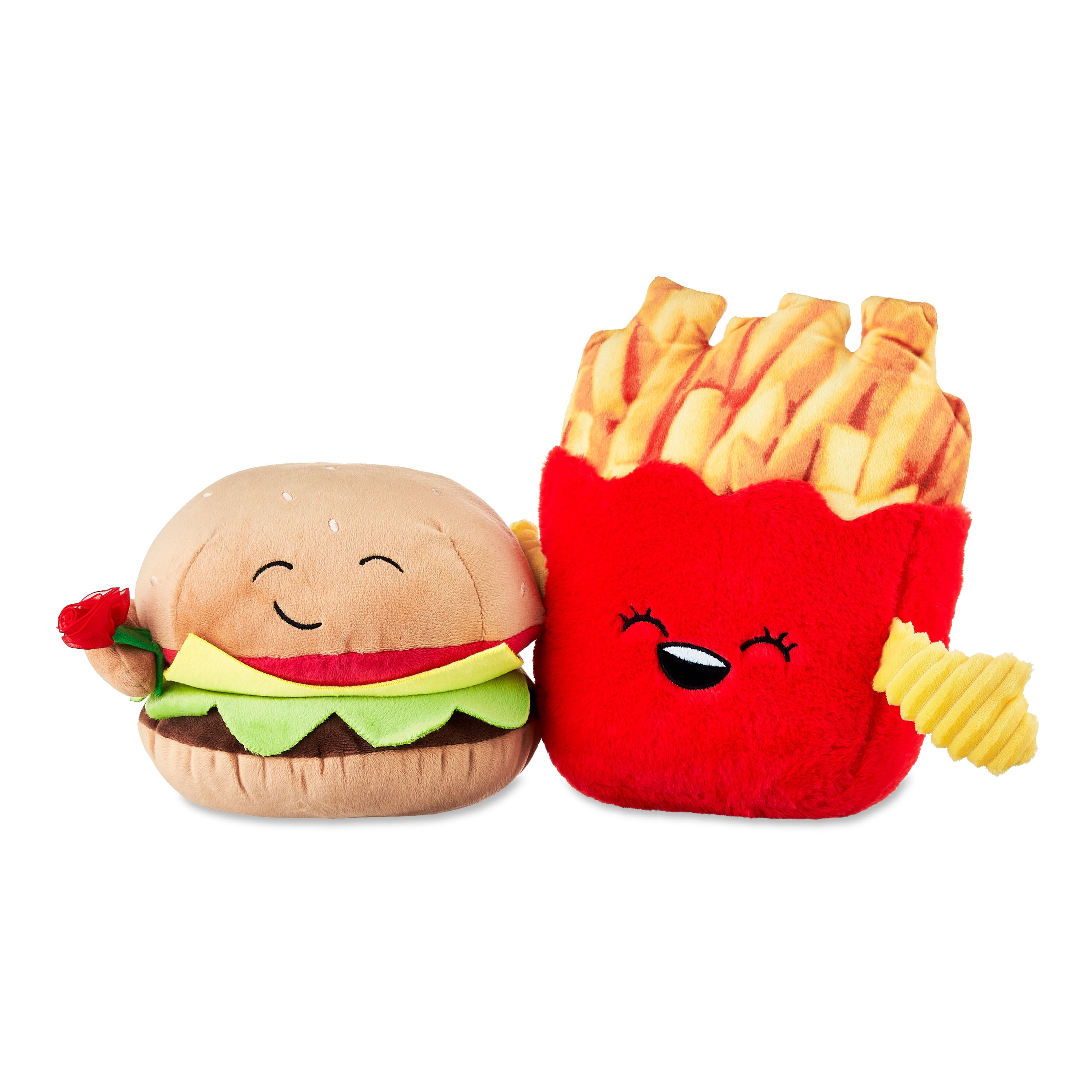 Plush hamburger on sale