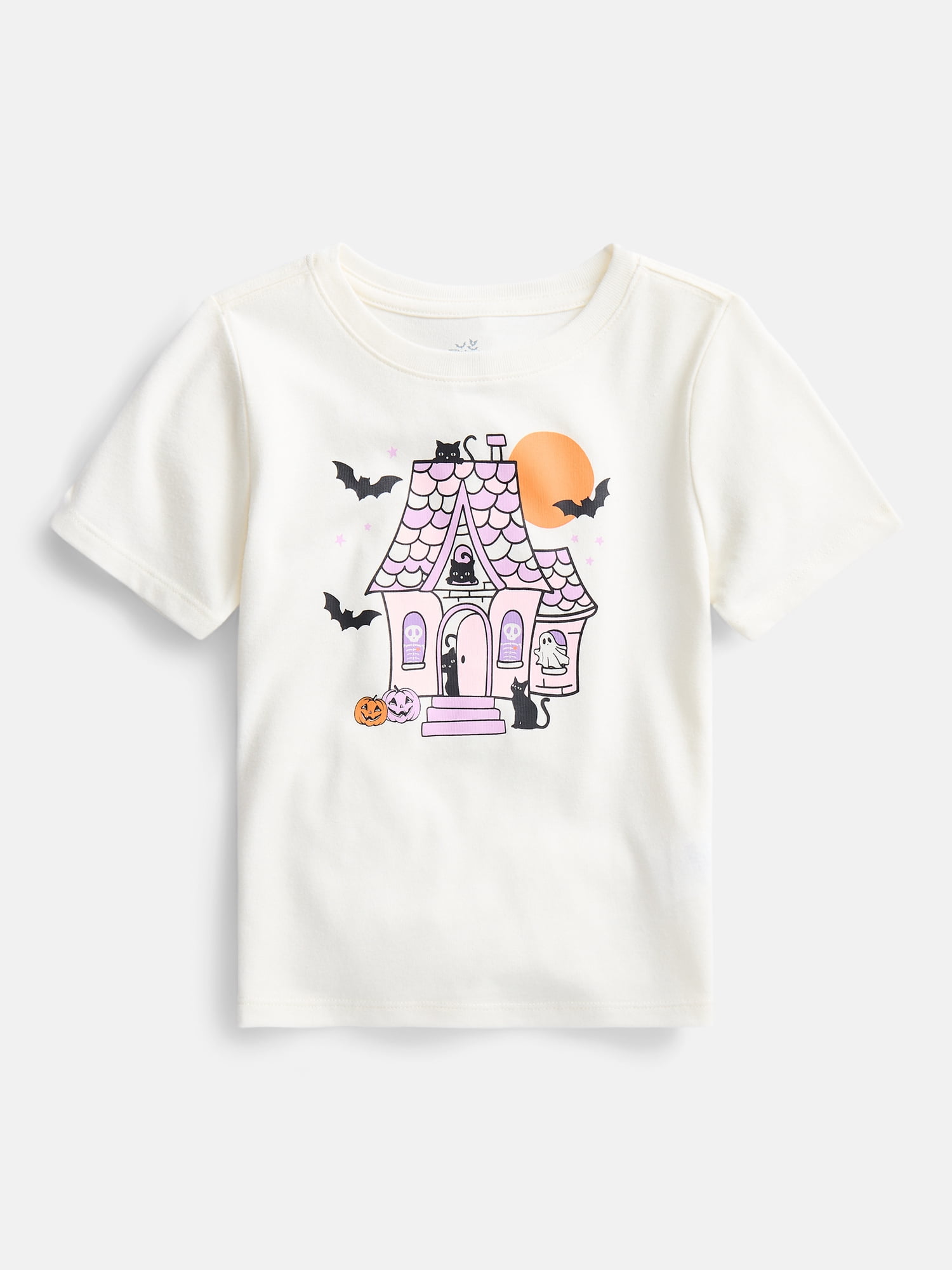 Halloween Toddlers' Graphic Tee with Short Sleeves from Way to Celebrate, Sizes 12M-5T