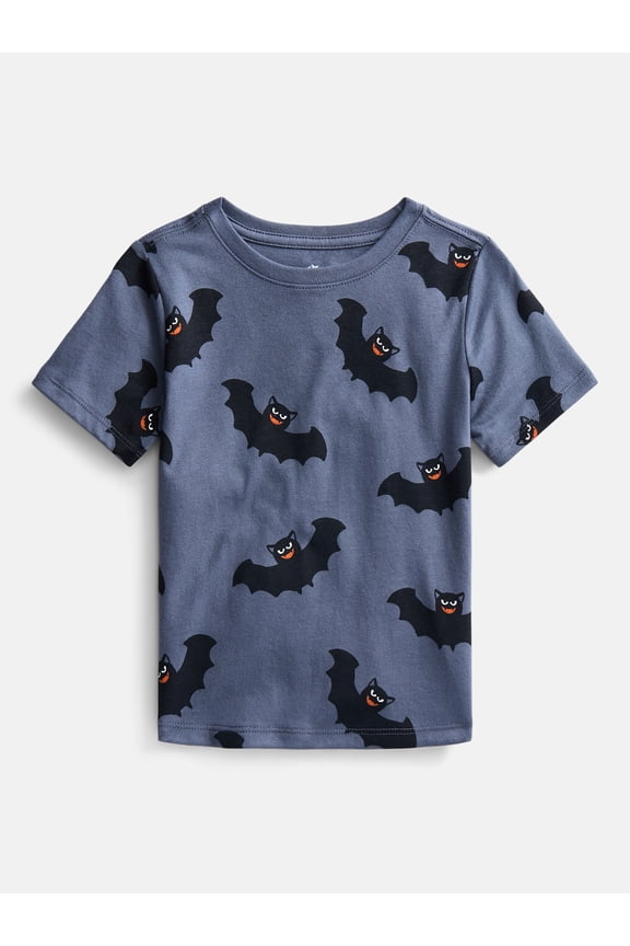 Halloween Toddlers' Graphic Tee with Short Sleeves from Way to Celebrate, Sizes 12M-5T