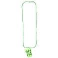 thumbnail image 1 of Way To Celebrate St. Patrick's Day Green Beaded Necklace with Shot Glass, 1 of 4