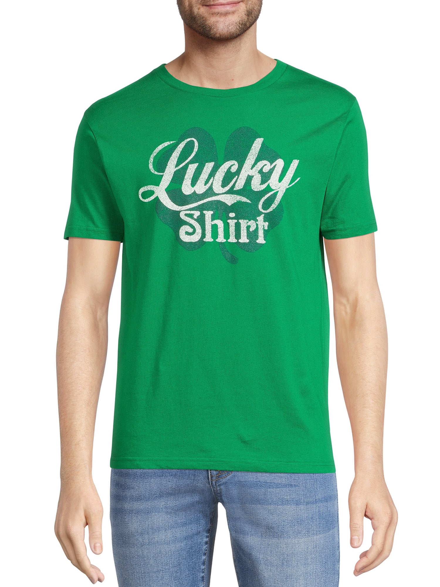 Way To Celebrate St Patricks Day Men s Big Men s My Lucky Shirt
