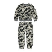 Halloween Toddler Boys Sweatshirt and Sweatpants Set from Way To Celebrate, 2-Piece, Sizes 2T-5T