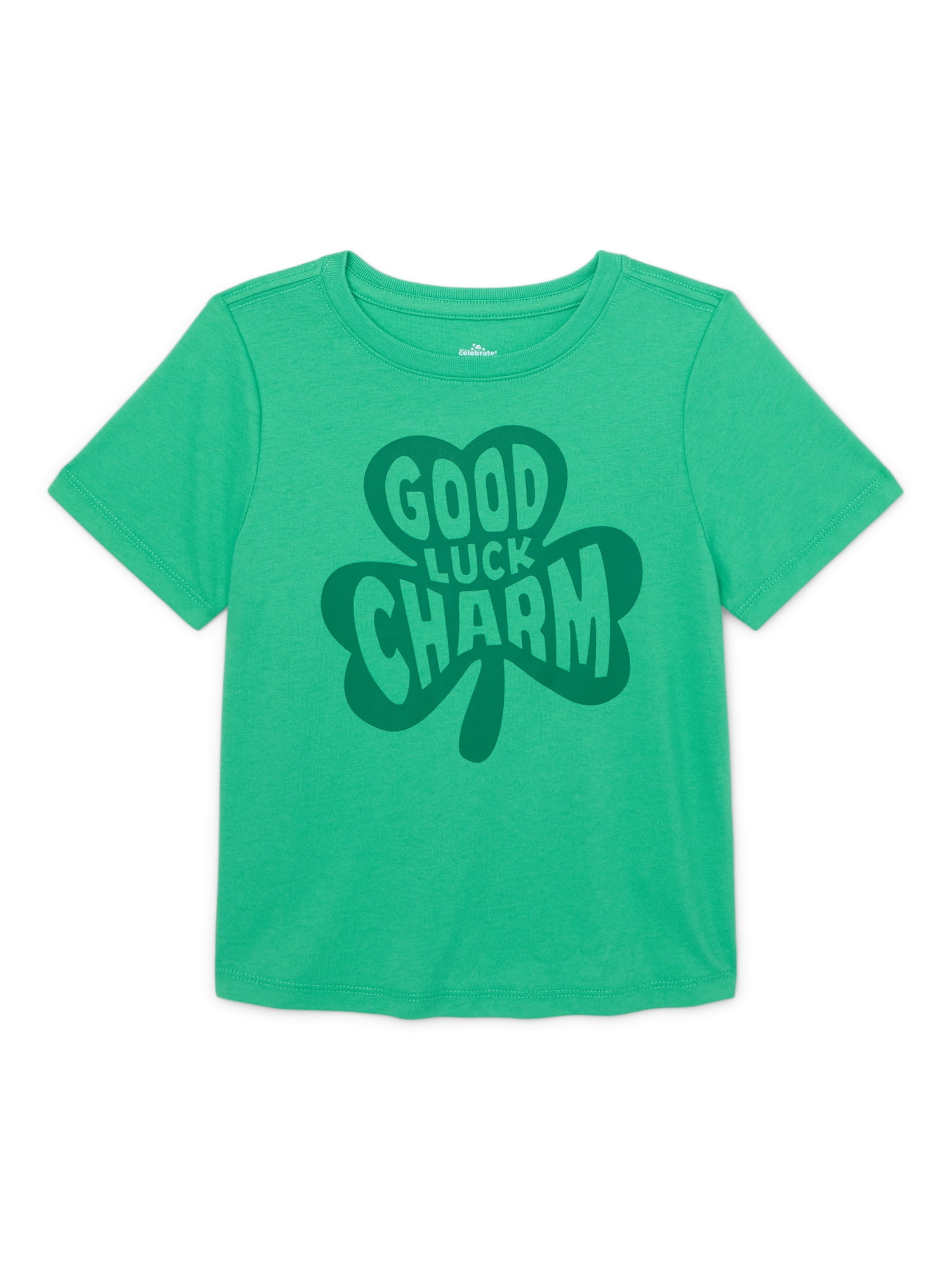 Way To Celebrate Toddler St Patrick s Day Short Sleeve T Shirt Sizes 12M 5T
