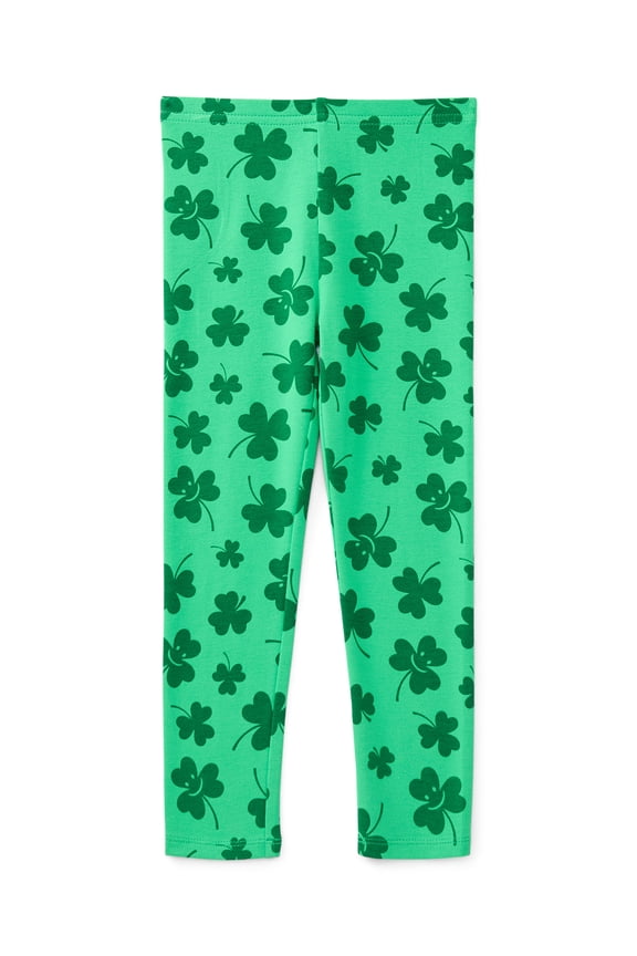 St. Patrick’s Day Toddler Girls Leggings from Way To Celebrate, Sizes 12M-5T