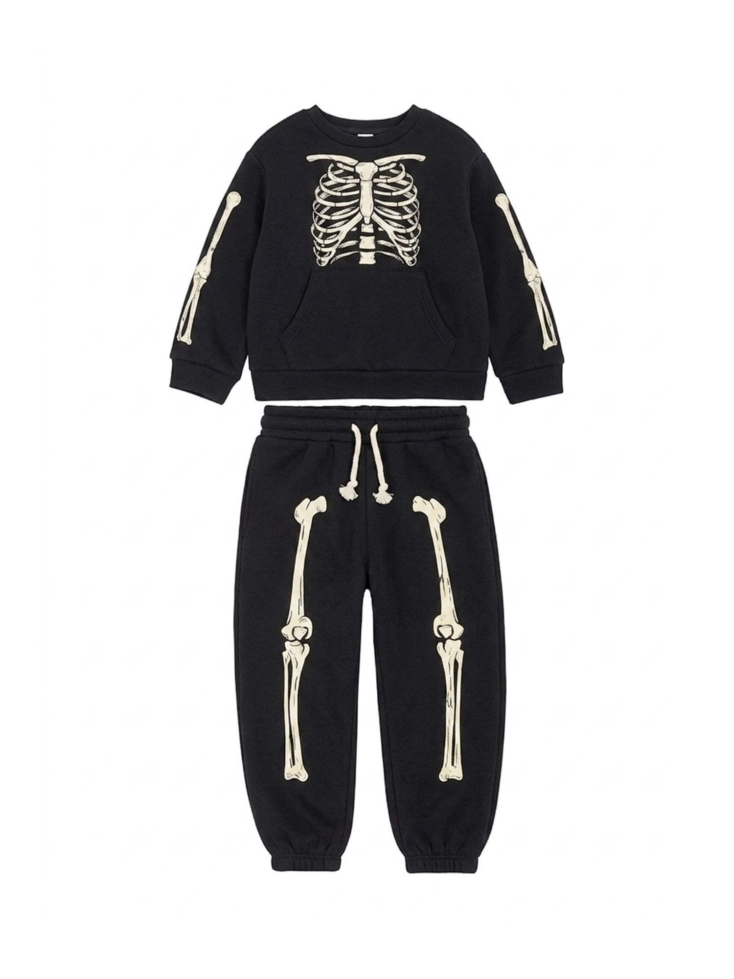 Way To Celebrate Toddler Halloween Pullover and Jogger Set, Sizes 12M-5T
