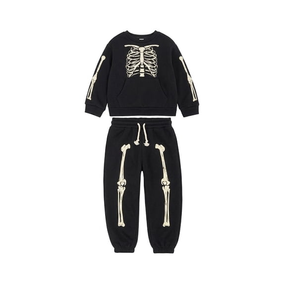 Way To Celebrate Toddler Halloween Pullover and Jogger Set, Sizes 12M-5T