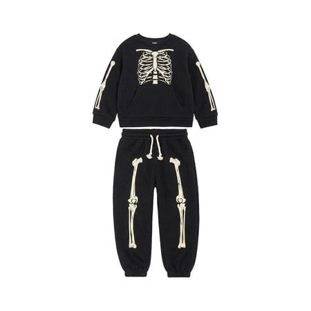 Way To Celebrate Toddler Halloween Pullover and Jogger Set, Sizes 12M-5T