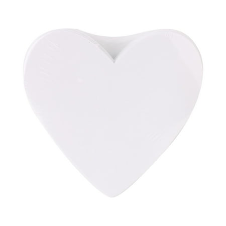 Way To Celebrate Valentine's Day Foam Heart Decoration, White