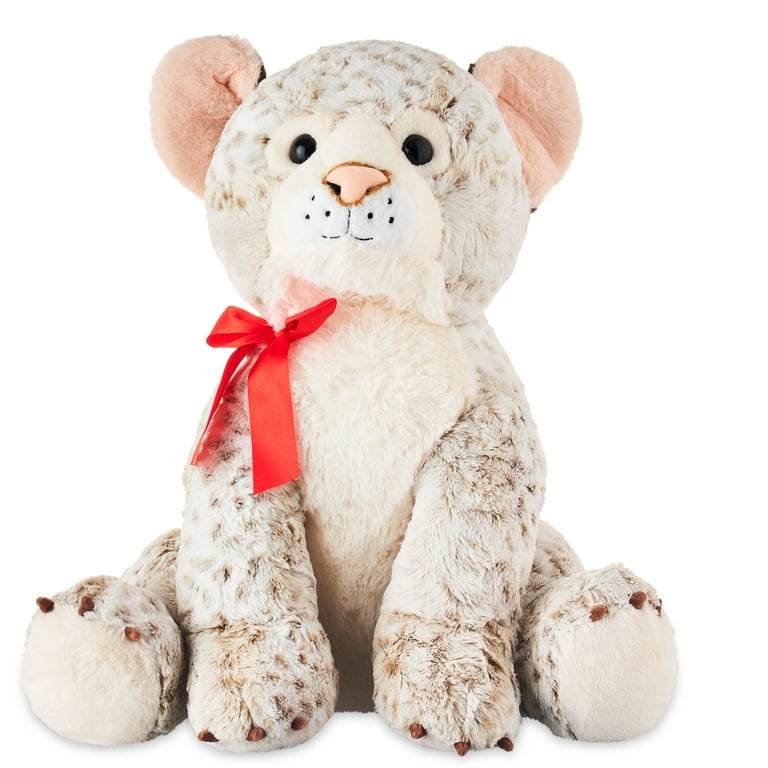 Large stuffed cheap leopard