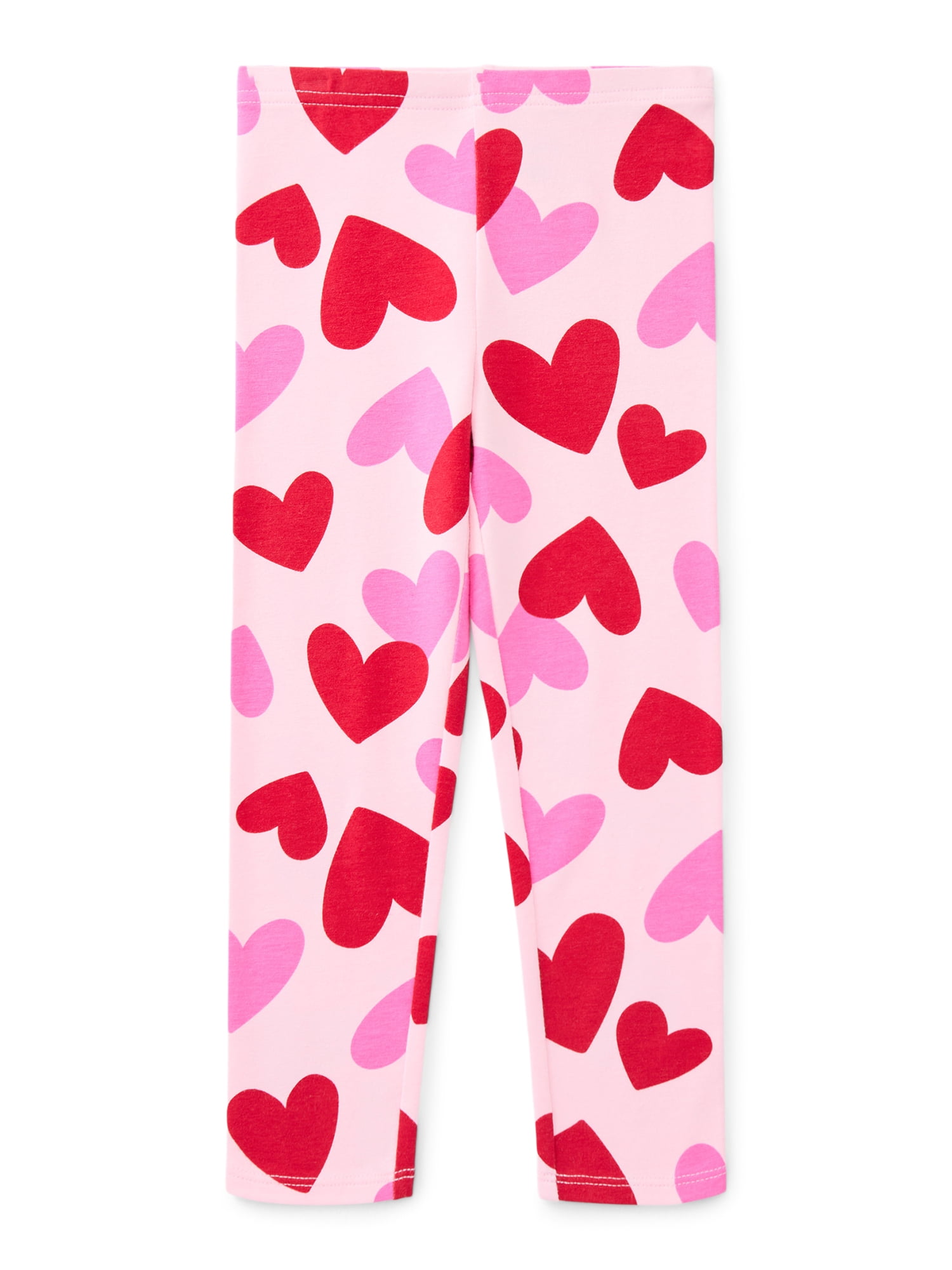 Valentine’s Day Toddler Girls Leggings from Way to Celebrate, Sizes 12M-5T