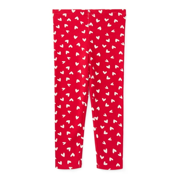 Valentine’s Day Toddler Girls Leggings from Way to Celebrate, Sizes 12M-5T