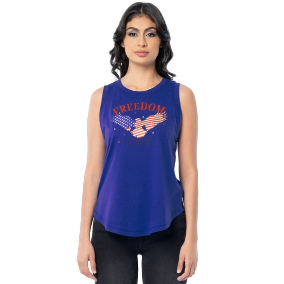 Way To Celebrate Women's Americana Graphic Muscle Tank, Sizes S - XXXL