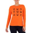 thumbnail image 1 of Way To Celebrate Women's Long Sleeve Halloween Graphic T-shirt, 1 of 4