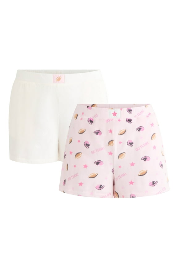 Halloween Women's Sleep Shorts from Way To Celebrate, 2-Pack, Sizes XS-3X