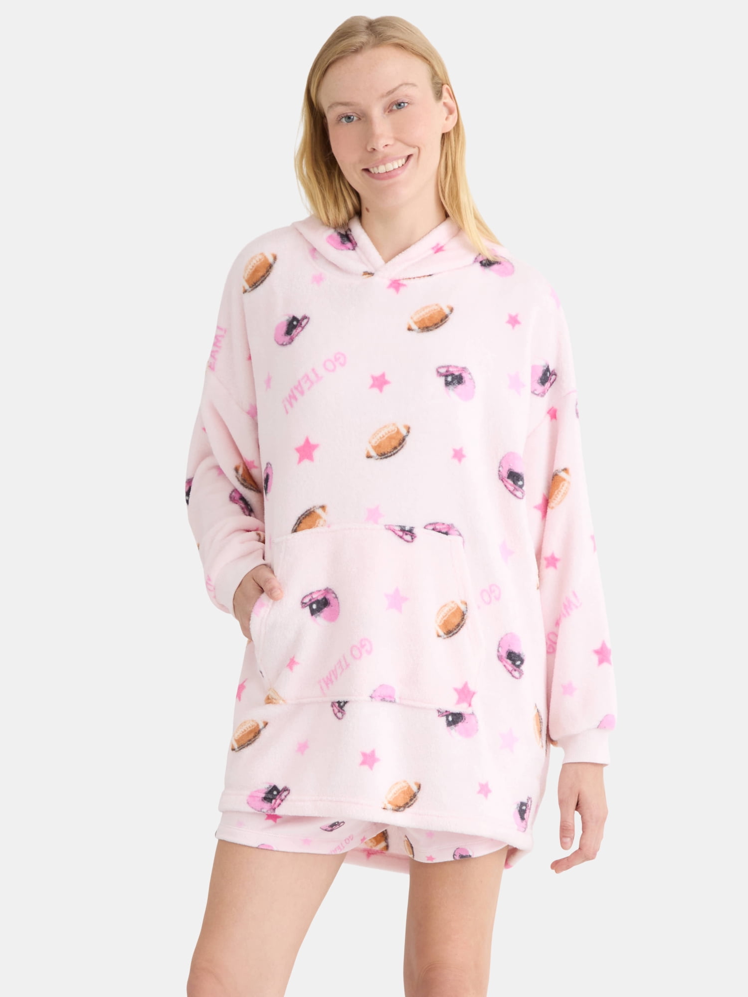 Halloween Women’s Hooded Lounger from Way To Celebrate, Sizes S-3X