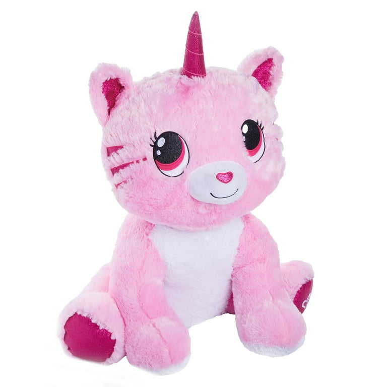 Way To Celebrate XL Plush Pink Cat Walmart