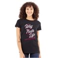 thumbnail image 1 of Way Truth and Life Christian Faith Womens Slim Fit Graphic Tee Brisco Brands S, 1 of 5