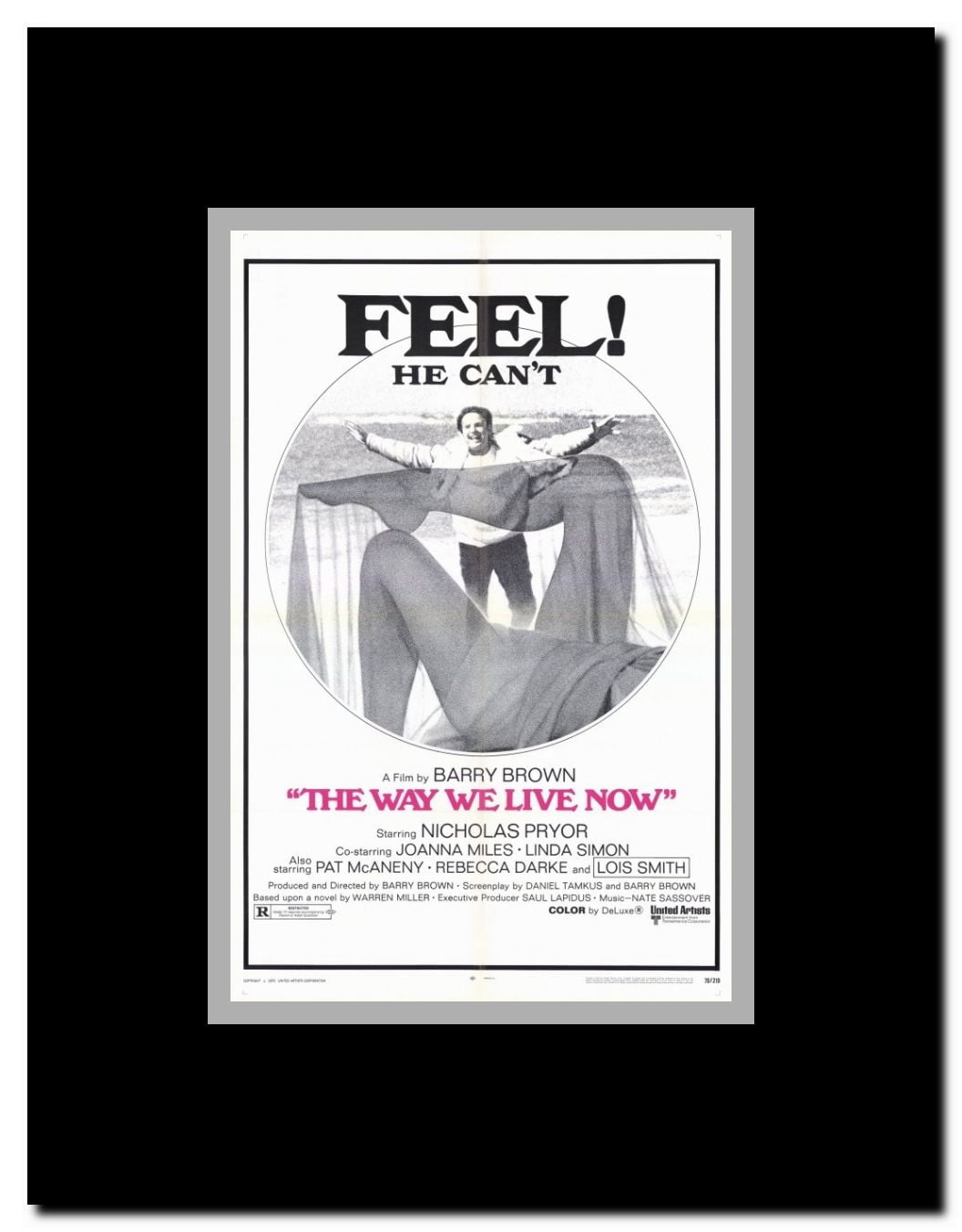 Way We Live Now Framed Movie Poster