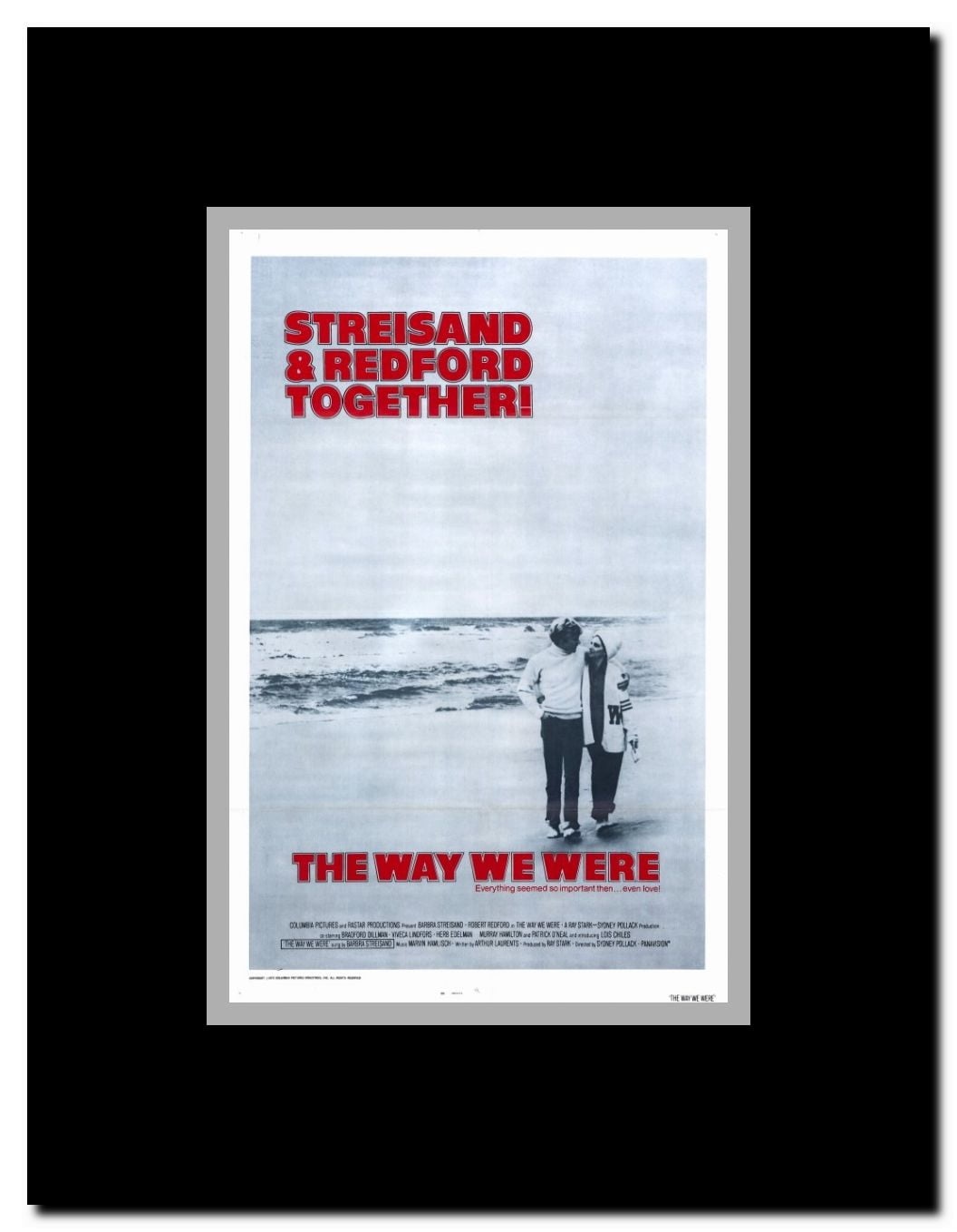 Way We Were The Framed Movie Poster