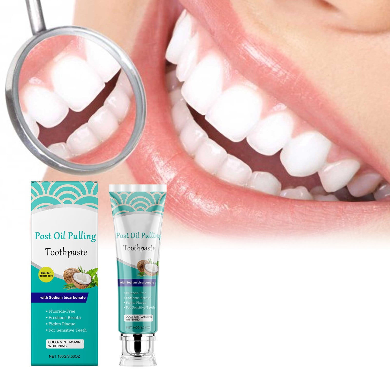 Way past Mad Pearl Drops Toothpaste ning Toothpaste without Fluoride