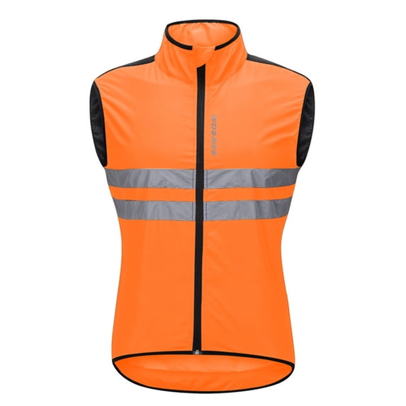 Way s Way Men's Lightweight Soft Vest Windproof Sleeveless Jacket Travel Hiking Running