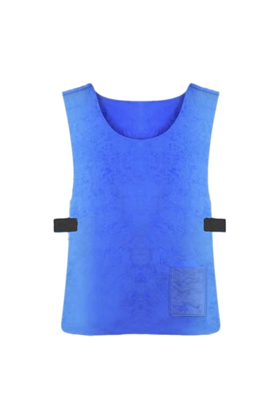 Way s Way Summer Ice Cooling Vest, Breathable Lightweight Adjustable Vest with Black Magic Tape for Men Women Hiking Camping Outdoor Sports Travel
