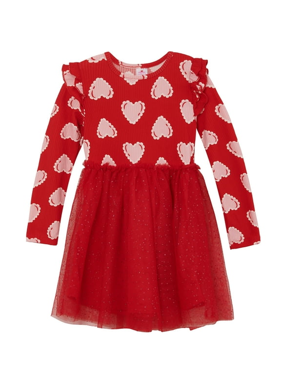 Toddler Girls Valentine's Day Tutu, Sizes 12M- 5T