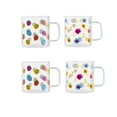 thumbnail interactive-video image 1 of Way to Celebrate 10oz Floral Strawberry Glass Mug, 4 Packs, 1 of 9