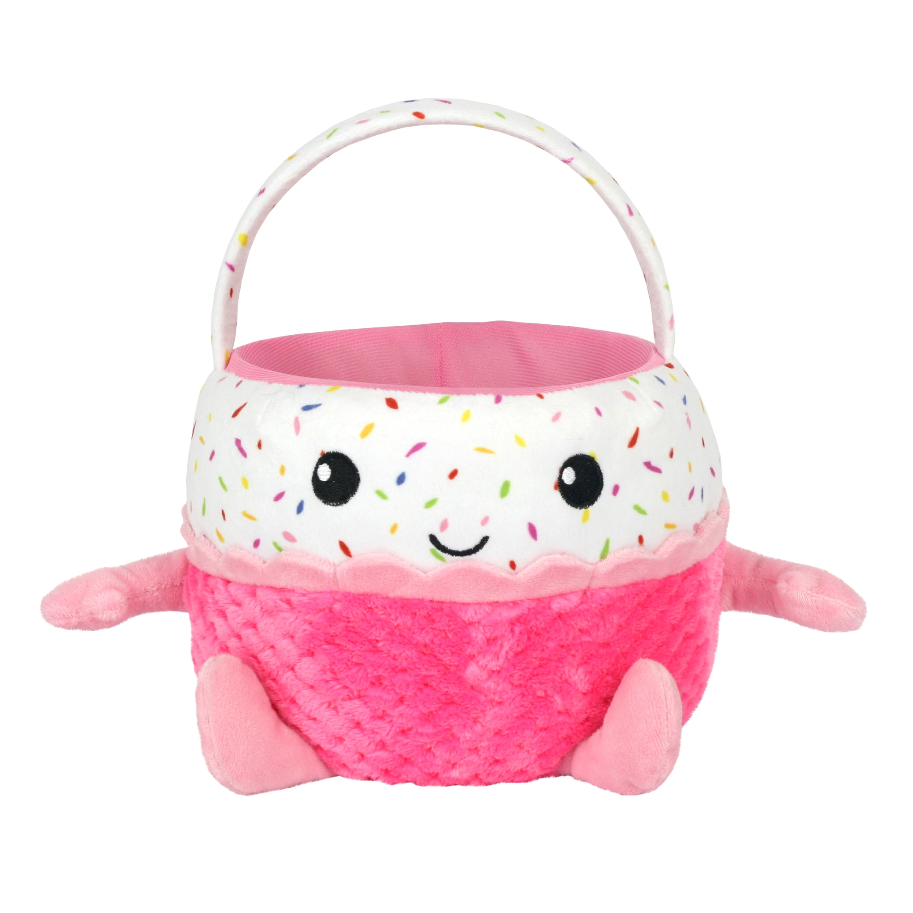 Way to Celebrate 11” Plush Cupcake Easter Basket