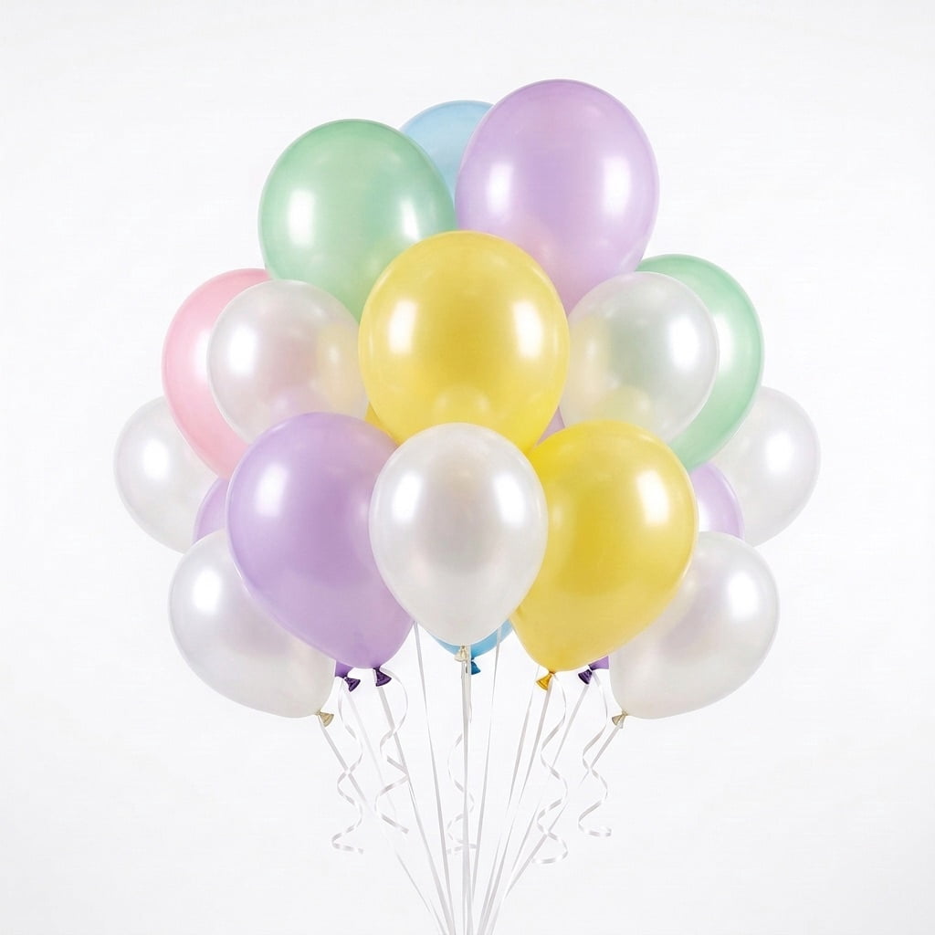 12" Pearl Mix Latex Balloons, 72 Pieces, by Way To Celebrate