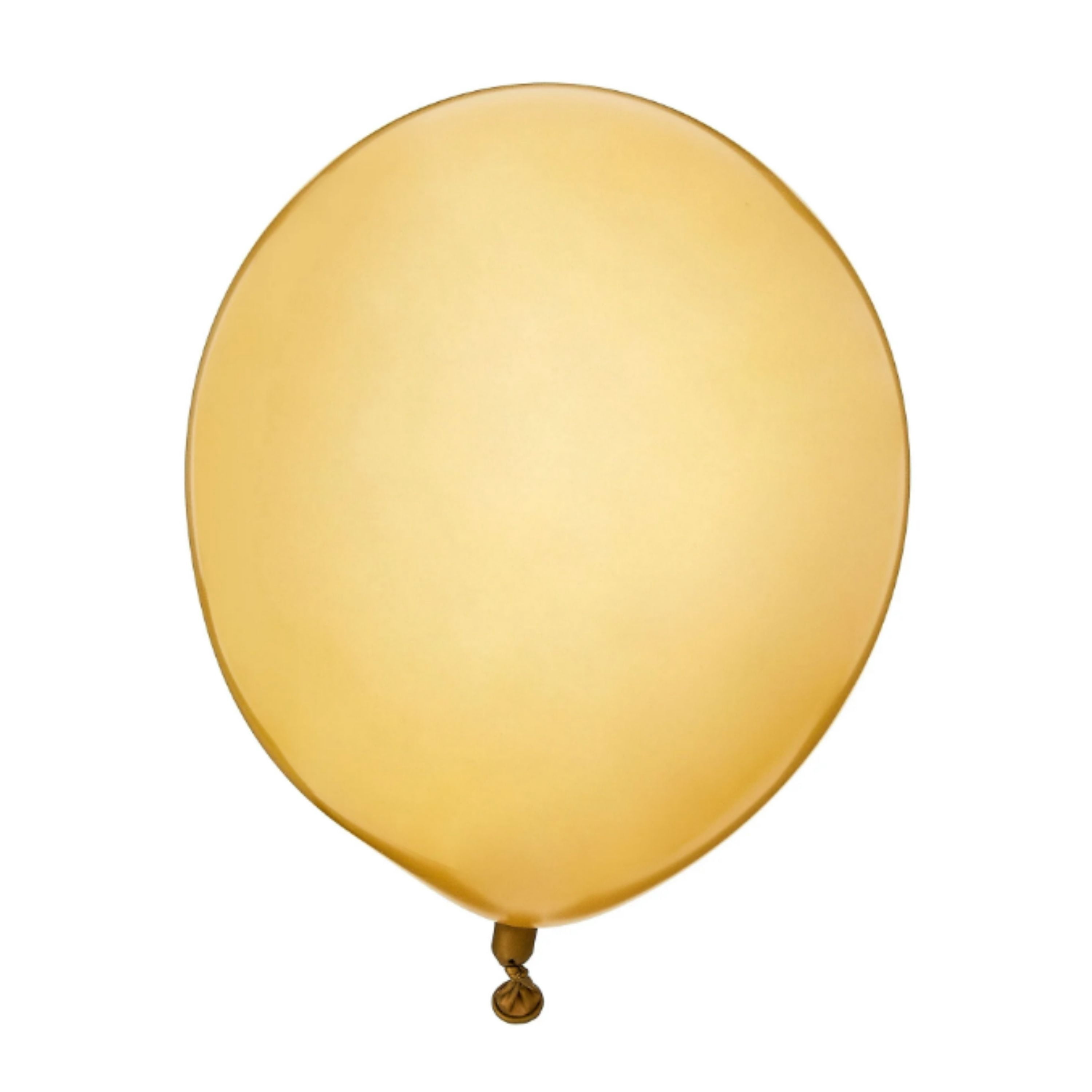 12" Gold Latex Balloons, 15 Pieces, by Way To Celebrate