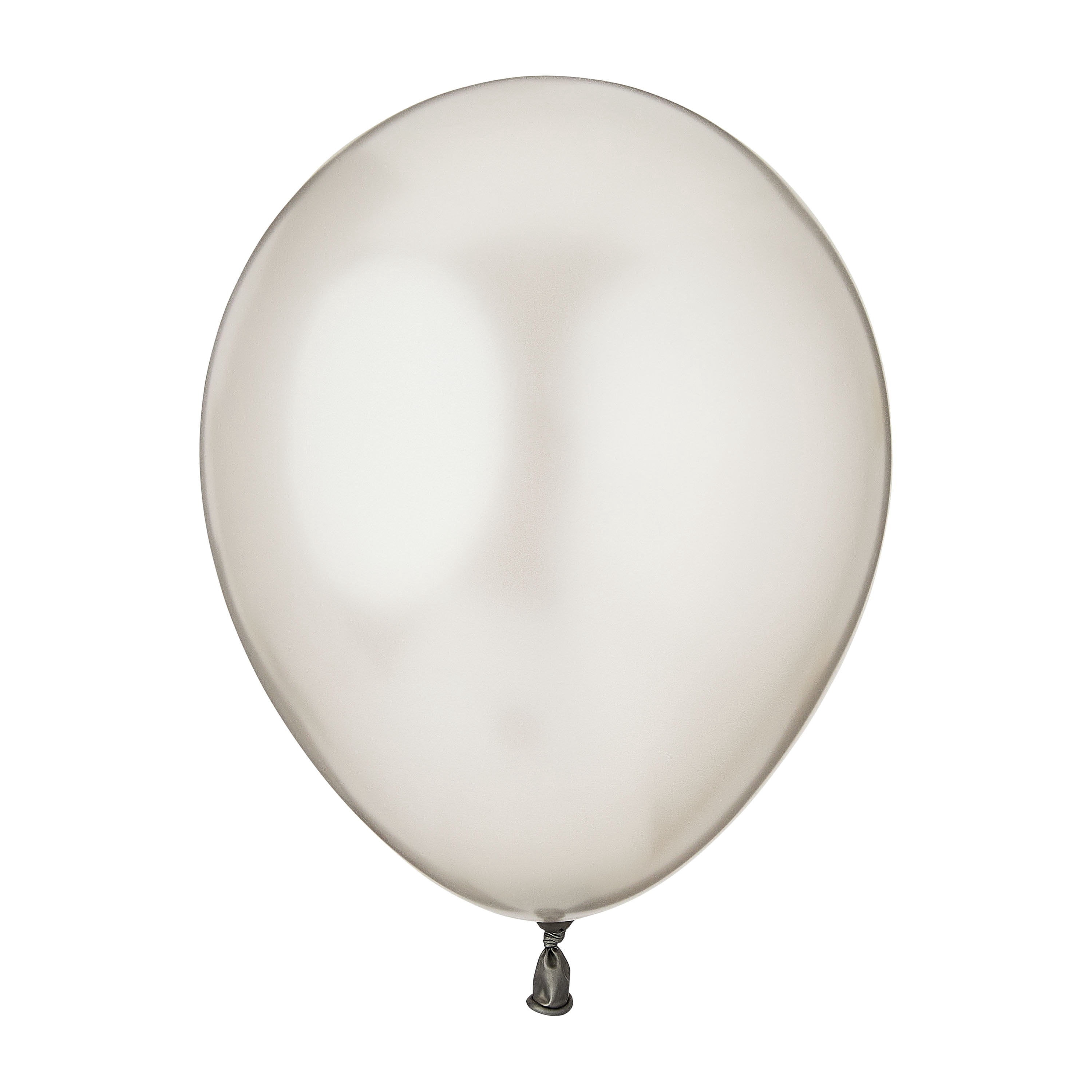 12" Silver Latex Balloons, 15 Pieces, by Way To Celebrate