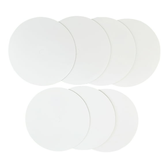 12" White Round Paper Cake Boards, 7 Count, by Way To Celebrate