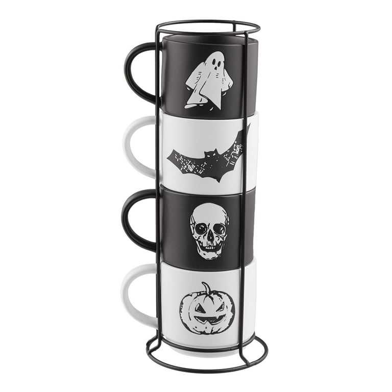 Halloween Stitch Inspired Glass Can | beer can| Coffee Glass Can | Beer  Glass Can