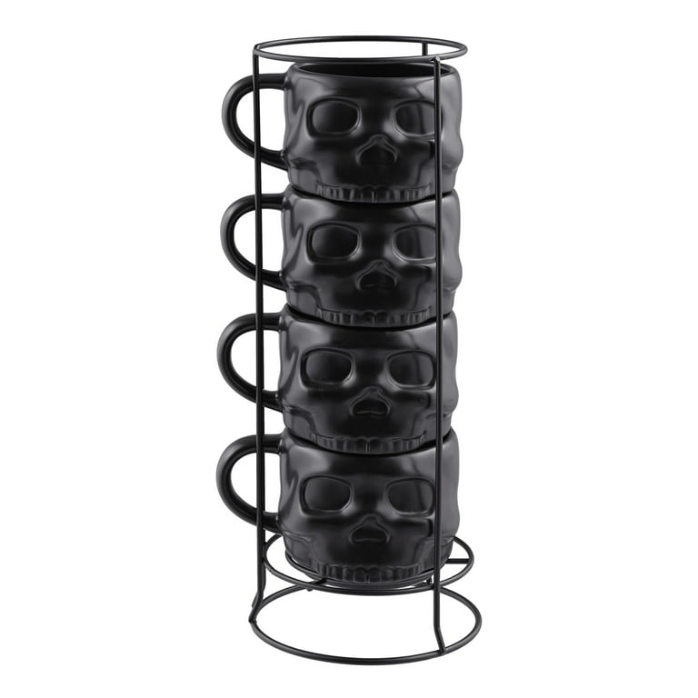 https://i5.walmartimages.com/seo/Way-to-Celebrate-4-Piece-13-Oz-Black-Skull-Shaped-Glazed-Ceramic-Stacking-Mug-Set-with-Metal-Rack_0a5f653b-d46b-4cb0-922d-dfb09ad105ad.04b2affa1f0ed4ac8c7578a8d8480f96.jpeg?odnHeight=768&odnWidth=768&odnBg=FFFFFF