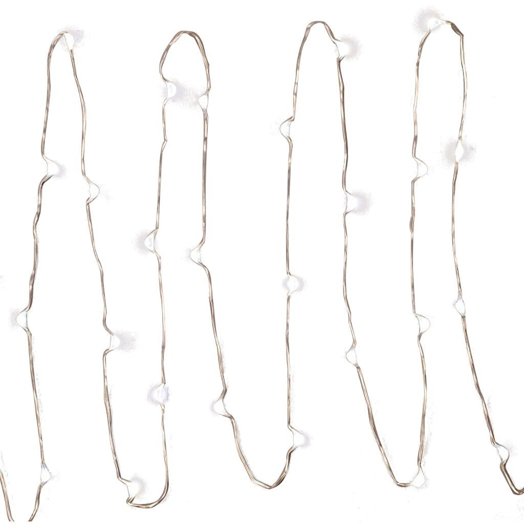 Way to Celebrate 5' Light String Set-White - Walmart.com