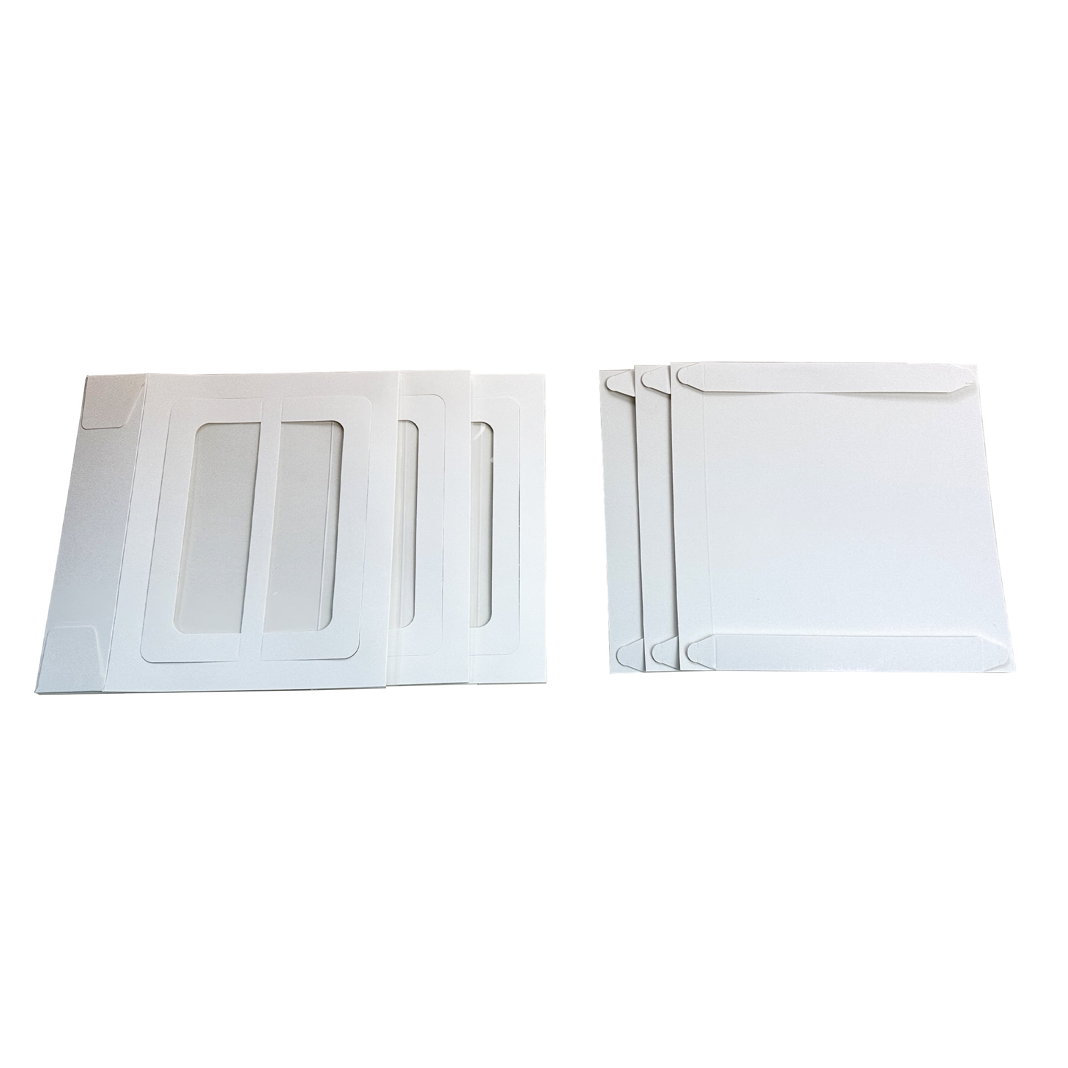 7.5" x 9.5" x 1.88" White Treat Boxes with Handles, 3 Count, by Way To Celebrate