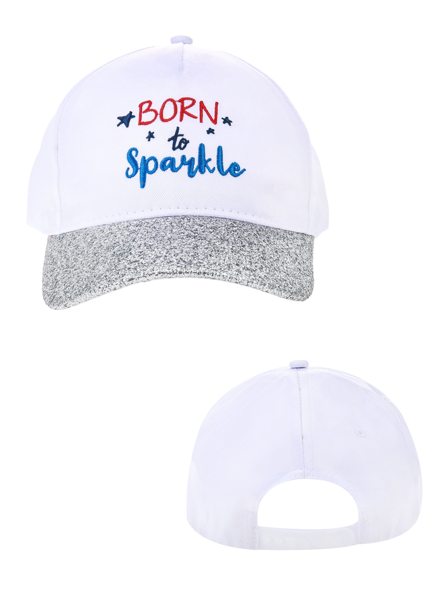 Way to Celebrate Americana "Born to Sparkle" Baseball Cap, Kids Size, 1 Piece
