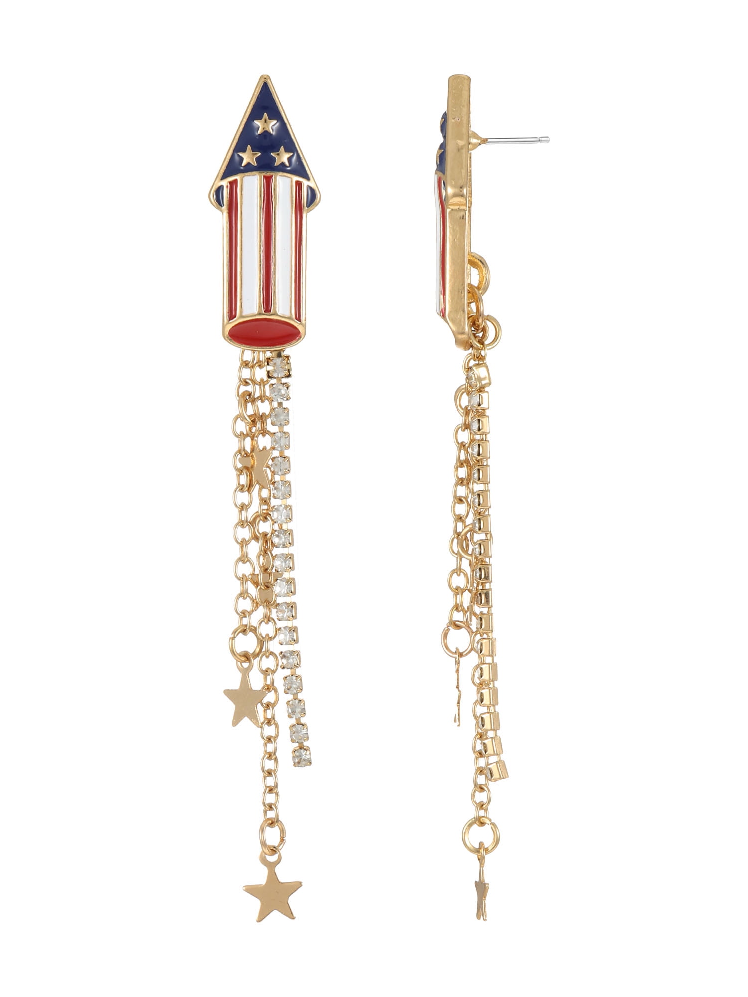 Way to Celebrate Americana Firecracker Earrings