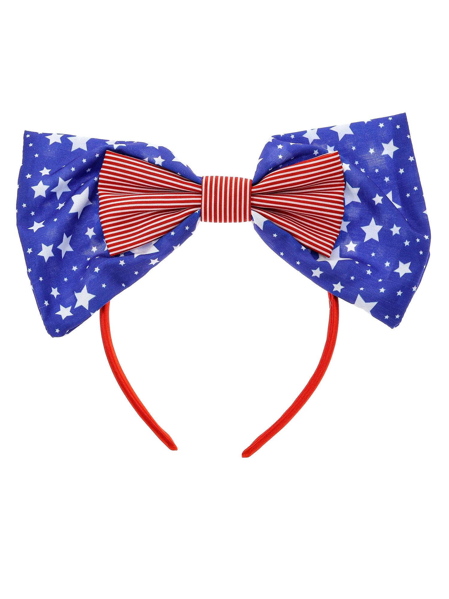 Way to Celebrate Americana Patriotic Bow Headband