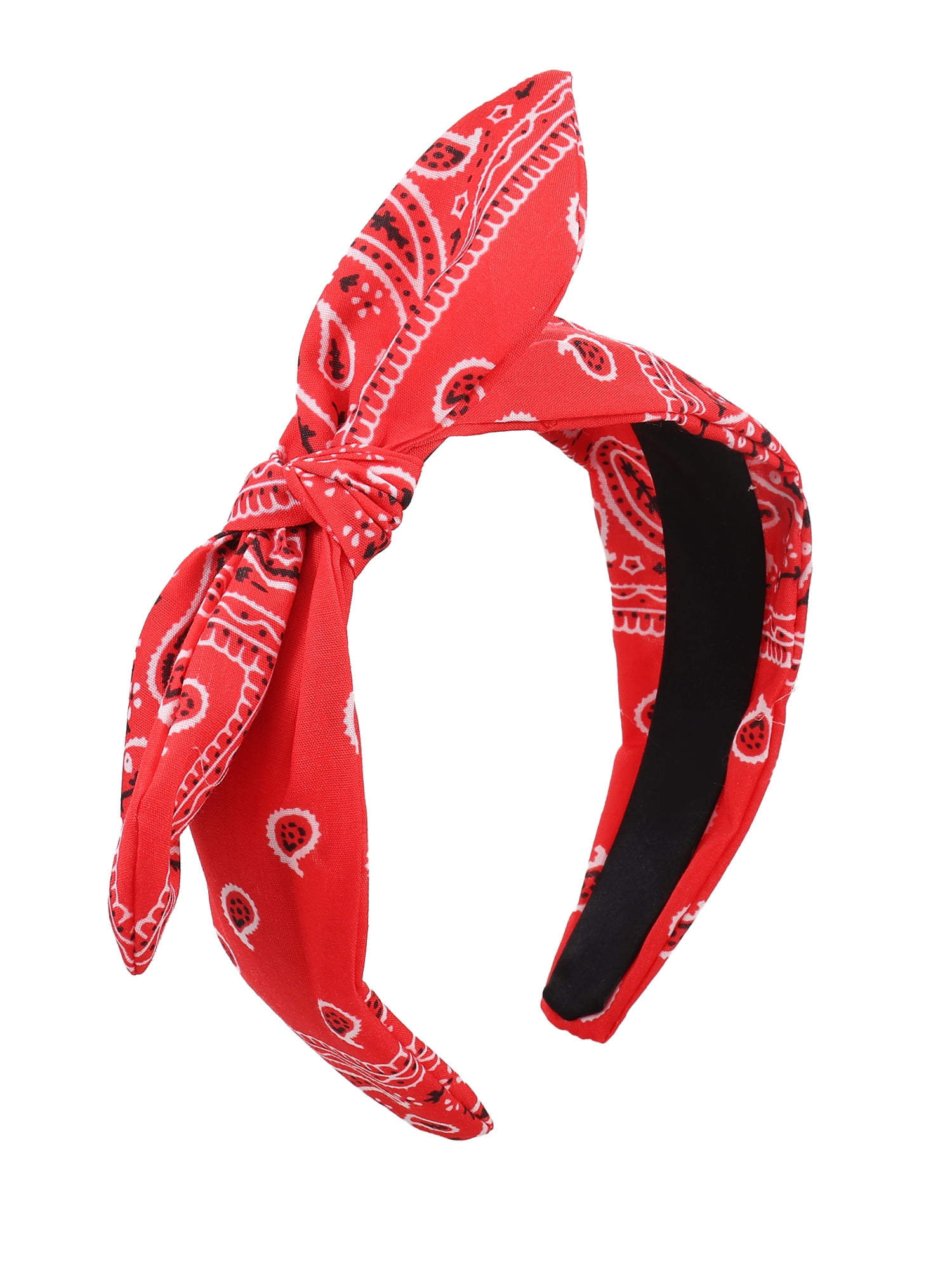 Way to Celebrate Americana Red Bandana Print Headband