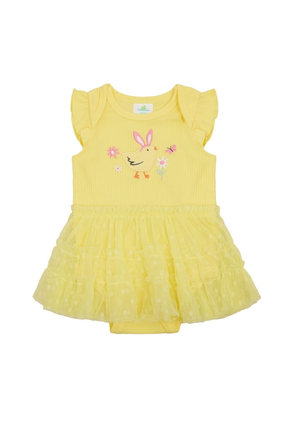 Baby Girls Easter Tulle Tutu Dress, Sizes 0-3M-6-9M