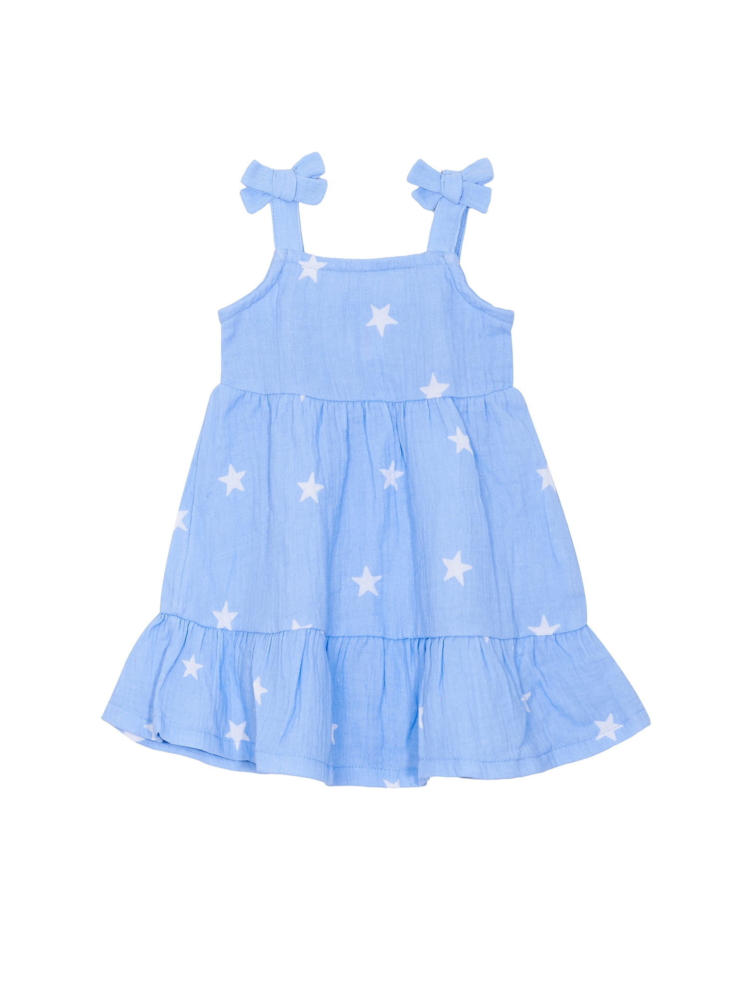 Way to Celebrate Baby and Toddler Girls Americana Dress, Sizes 0-3M-5T