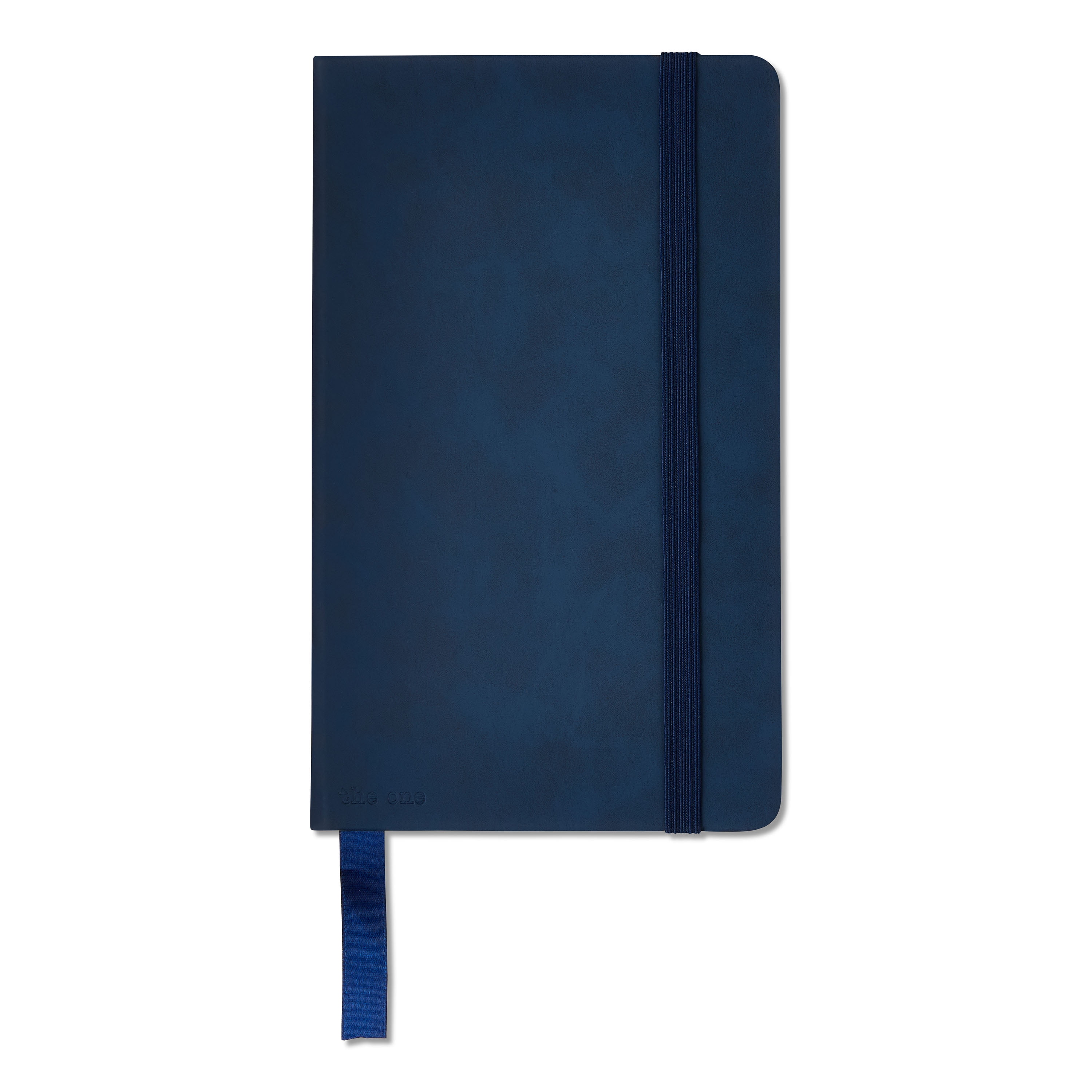 Faux Suede Notebook, 5" x 8", Blue, 60 Pages, Valentine's Day by Way To Celebrate