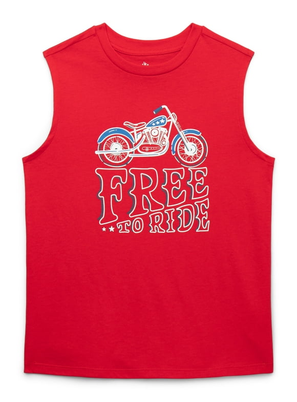 Boys Americana Tank Top, Sizes 4-18 & Husky